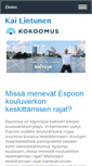 Mobile Screenshot of kailintunen.fi