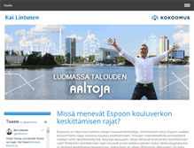 Tablet Screenshot of kailintunen.fi